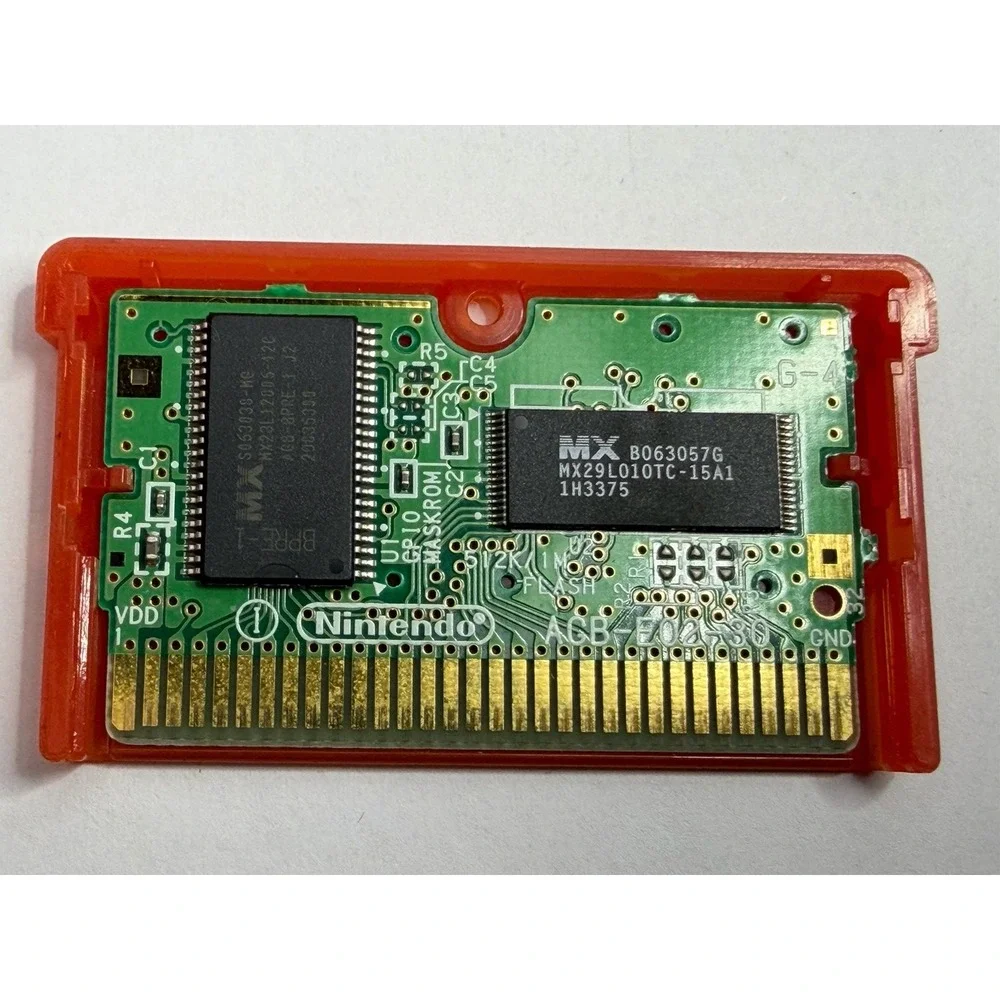 Pokemon Fire Red GBA Authentic Save Tested Nintendo Game Boy Advance AGB-BPRE-US